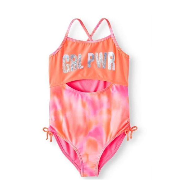 Girl Power One-Piece Swimsuit - Picture 1 of 6
